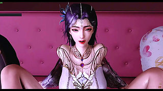 Virtual Goddess Spark: Scarlet Curves - 3D Animation Hentai