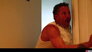 Mikey Star's Wild Christmas Threesome Sparks Interracial Passion Heat