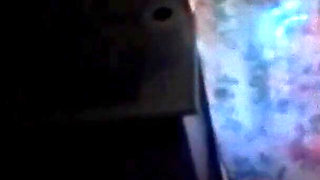 Naughty Girl Enters the Men's Bathroom of the Bar!