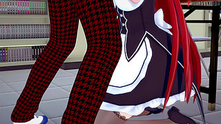 Rias Gremory Maid Cosplay sex - DXD NTR Madness Series