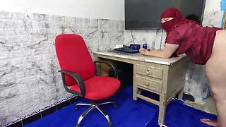 Moroccan Boss Fucks Blonde Teen ZainebHot For Promotion Rough Sex Facial