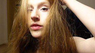 I Brush My Natural Red Hair