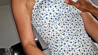 Brother-in-law and sister-in-law shared a bed and ended up fucking hard without a condom