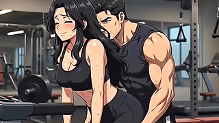 Gym Trainer Ne Shaadi-Shuda Priya Ki Chut Faad Di Hardcore Gym Sex ( AI generated )