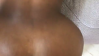 Hot Backshot Monster Cock Fucks a Tight Pussy