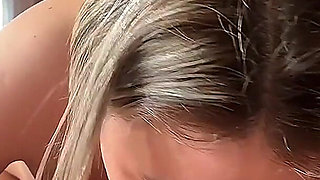 First Date with Horny Girl Ends up in Savage Fuck - Sexy Busty Blonde Ready for Rough Sex in Cowgirl Ride and Missionary in POV