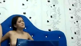 Two Guys and a Horny Girl on Webcam