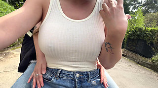 My stepmom picks me up after college for her friend to fuck me