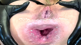 Monster Dildo Anal Gape and Prolapse Extreme Play