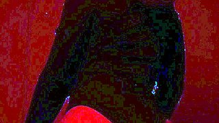 Small Titted Chick In Black Lingerie Fucking