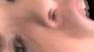 Brunette Babe Explodes in Pleasure From Fingering and Hard Fucking