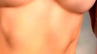 Babe shows off her big boobs and fucked