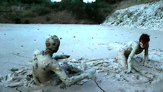 German amateur couple fucking outdoors