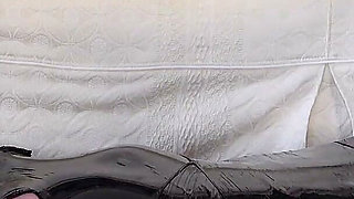 Ruined Orgasm with Facesitting in Foil Bondage