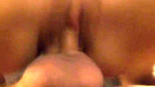 Big boobs blonde enjoys having the massive pecker