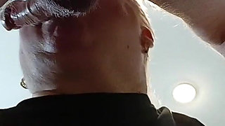 In the Afternoon, I Fuck My Stepmom in the Mouth in the Kitchen and Cum