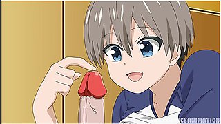 Car Toon - Uzaki-chan Wants To Hang Out - Animation Uzaki Big Tits Girl Fucking Hard (anime) (uncensored) Full