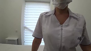 Luna Roulette Gets Lovemaking With Nurse After Cum
