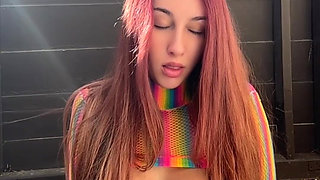 Artemisia Love Solo Masturbation Session Outdoor