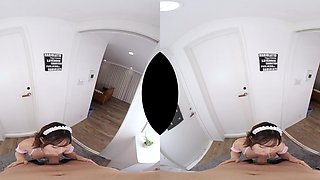 Japanese Maid Explores Sensual Solo VR With Intense Passion Desire