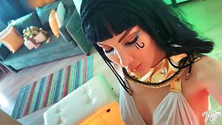 WildTali's Dirty Secret: Anal Fisting & Squirting Orgasm in Cleopatra Cosplay