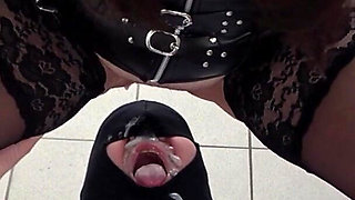 My Cuckold Husband Swallows a Huge Load of Cum From My Pussy