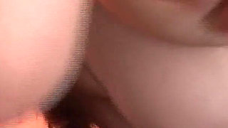 Japanese Cums Scene-3_busty Japanese Woman in Lingerie Enjoys a Group Bukkake