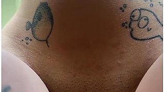 Slut rides a stranger’s cock while flashing from a window