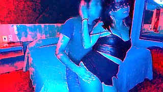 Tied Up Latina Teen Romantic BDSM with Older Man - Part 1