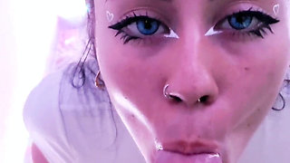 College Girl Dherlydoll Sucks My Cock Very Tasty and Enjoys It Very Much