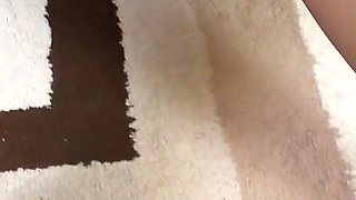 Huge cum on tits step mom after footjob and handjob