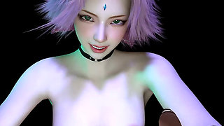 Sakura Haruno Cosplay Lap Dance 2