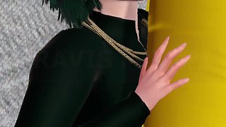 One Punch-man Fubuki and Saitama // Parody