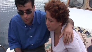 Ahmet and Selma Fuck Outdoors on a Turkish Boat