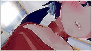 Miside Asmr Vr Roleplay Crazy Cutie Mita Comes Into Your World Pov - Lewd - Ear Licks