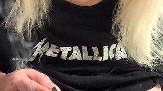 Beautiful Smoking Stepmomma