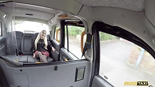 Reality scene with passionate Petite Princess Eve from Fake Taxi