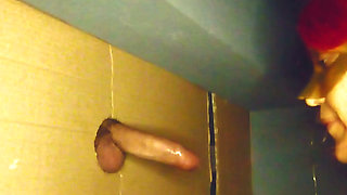 19 MILF Little Devil at Gloryhole - Ornella