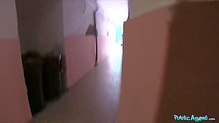 Fake College Inspector Gets Busty Redhead To Pay With Blowjob - Reality