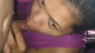 Pinay morning breakfast blowjob