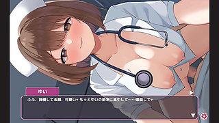 Hentai Game - Naughty Nurse Riding The Dick - Sakusei Shinsatsu