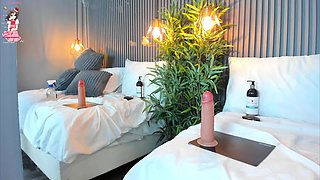 Petite beauty captivates with daring passion in a steamy homemade encounter