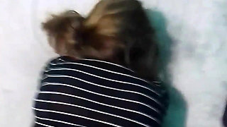 POV He Puts It in Doggy Style on the Big Bed While We Webcam with the Neetbook