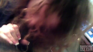 She's a melting cock machine