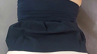 My Stepsister Wasn't Wearing Anything Under Her Miniskirt on Purpose, and Her Irresistible Ass Was Too Tempting