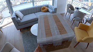 Honey Play Box! Wtf?! Stepsister Gets Huge Double Creampie with Extreme Squirting Orgasms While Boyfriend Is Away