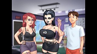 Summertime saga, lets play game, anime