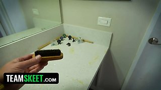 Stayhomepov - foxy tiny xxx doll likes taking huge cocks and stuff them in her throat - utter sequence