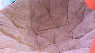 Perfect Peach BBC Dildo Solo