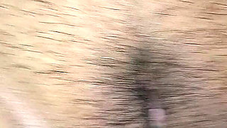 Brother Loosened His Pussy with His Finger in His Beloved Sister's Sexy Pussy at Night